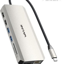 Wavlink USB-C triple display docking Hub new in box