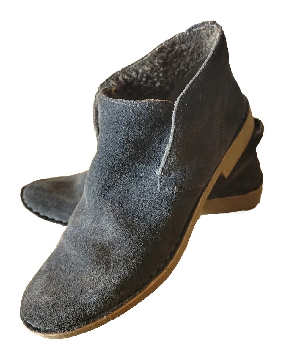 Footwear Dolce Vita Grey Suede Booties Dolce Vita Charcoal Gray