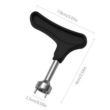 Golf Shoe Stud Remover Spike Wrench Ratchet Studs Cleat Key Removing Tool