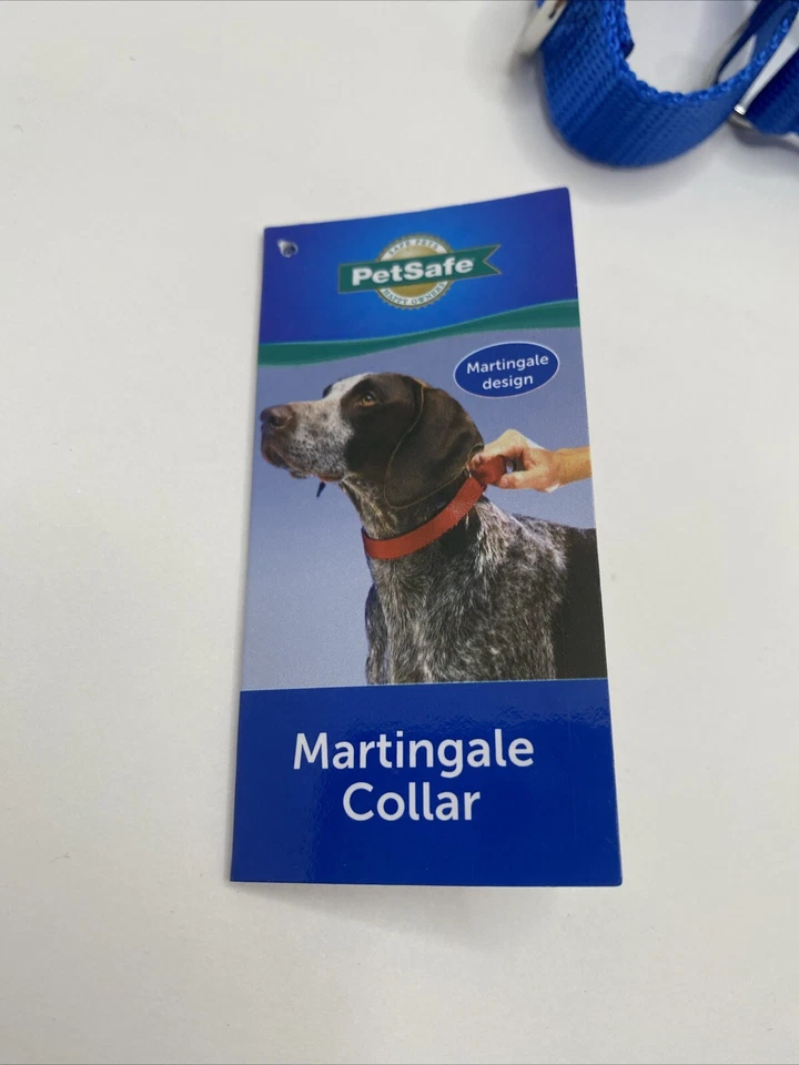 Collar para mascotas PetSafe Martingala S ajustable 3/4" pequeño 8"-12" collar para perro Foto 2 de 4