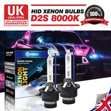 2Pcs D2S 8000K Blue HID Xenon Bulbs OEM Headlight For MINI R50 R52 R53 2004-2007