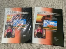 Lot 2 GQ Glossy Picture Photo Paper 8.5"x 11" Pack of 20 UPC:677445700309