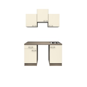 Singleküche mit Spüle Miniküche Mini-Küchenzeile Küchen-Leerblock 150