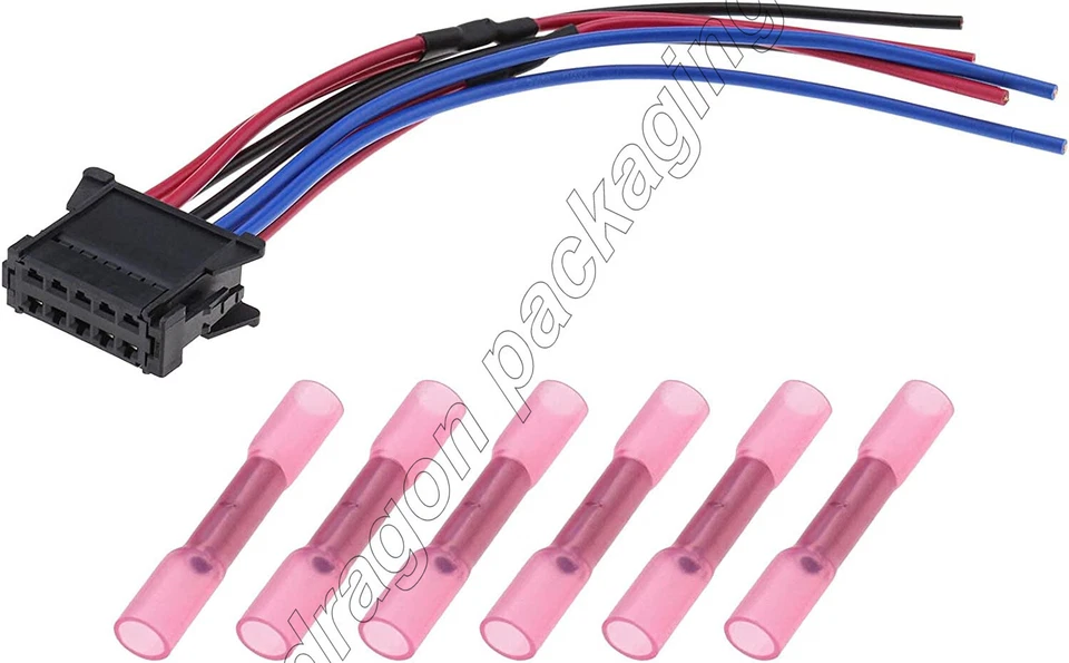 Heater Blower Fan Resistor Plug Wiring Harness Loom For Renault Clio 2005-2016 - Image 2 of 4