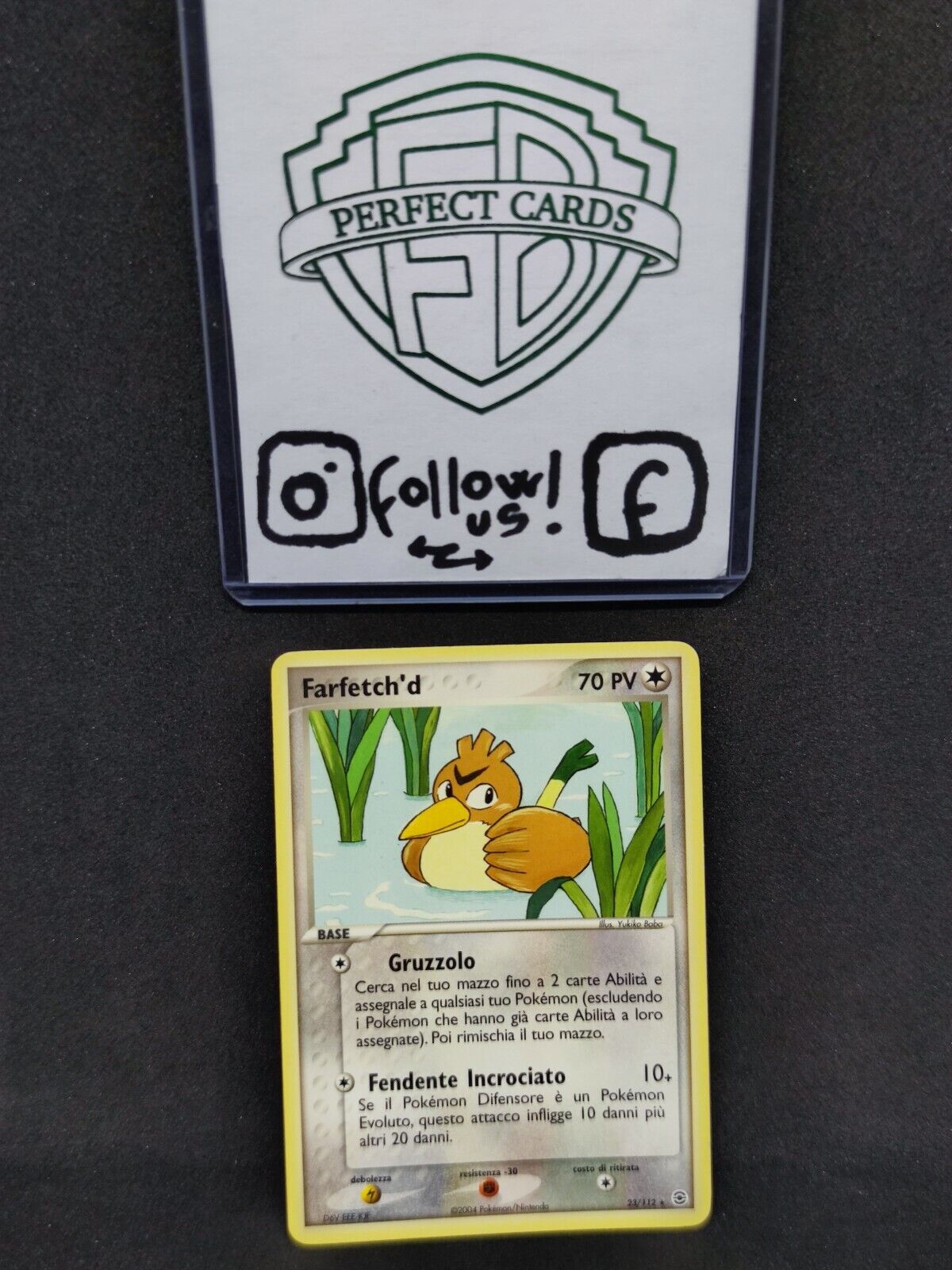 Mavin  Pokemon Farfetch'd 23/112 Fire Red and Leaf Green Rare Near Mint  Condition