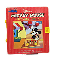 2004 Disney Mickey Mouse Carry Along Treasury Book - First Print Hardcover
