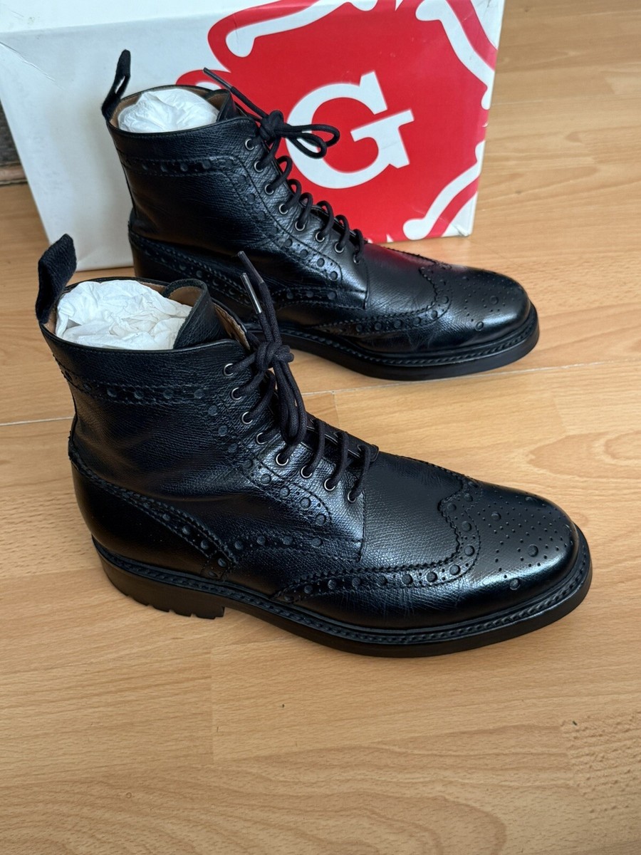 Grenson Fred Grenson Leather Boots Grenson Fred Black Leather
