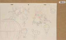 Little Nemo Original Production Drawing 158-31 - Used Condition