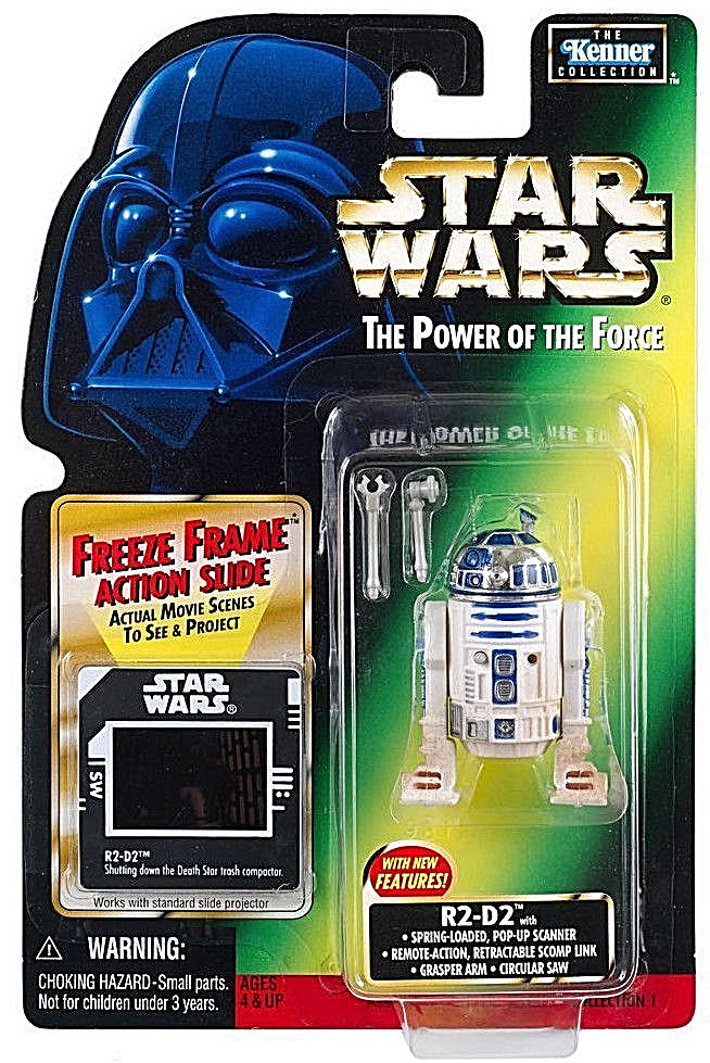 STAR WARS The Power of the Force_R2-D2 figure with New