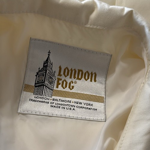 London Fog Cream Coat - Picture 5 of 7