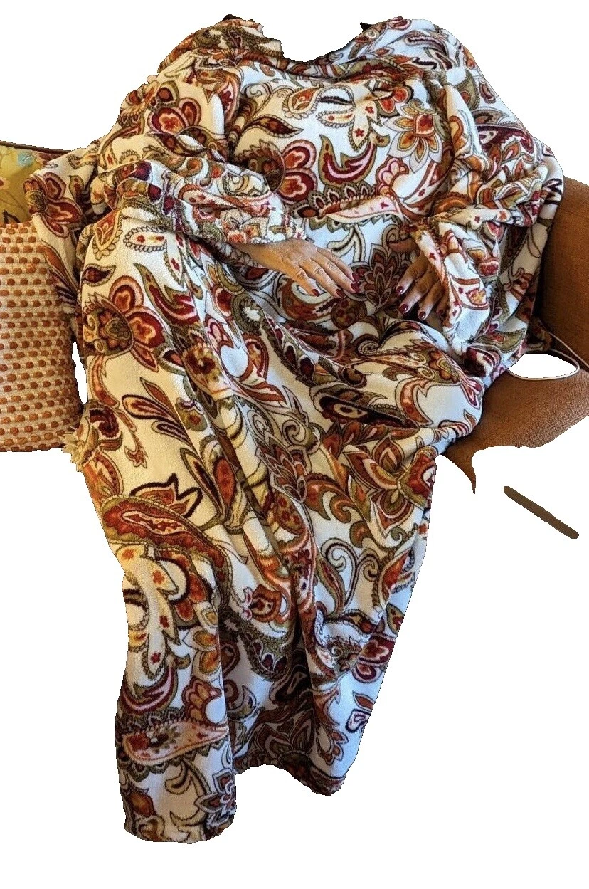 Paisley Irregular Blankets & Throws