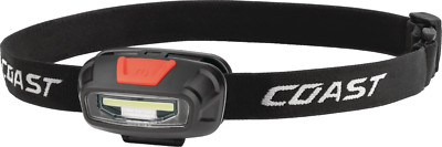 WIEDERAUFLADBARE LED-STIRNLAMPE COAST FL13R ZWEIFARBIG ALLZWECKSTRAHL - BIS ZU 10 STUNDEN