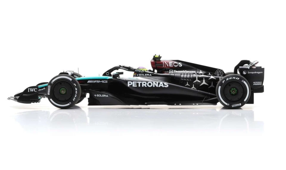 Mercedes W15 E Lewis Hamilton #44 Bahrain GP 2024 18S976 AMG 1/18 Spark F1 - Photo 3/3