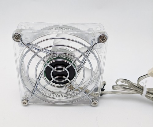 NEW Enermax Twister 80mm Blue LED w/ Light ON/OFF PC Case Cooling Fan + Grill - Picture 12 of 21