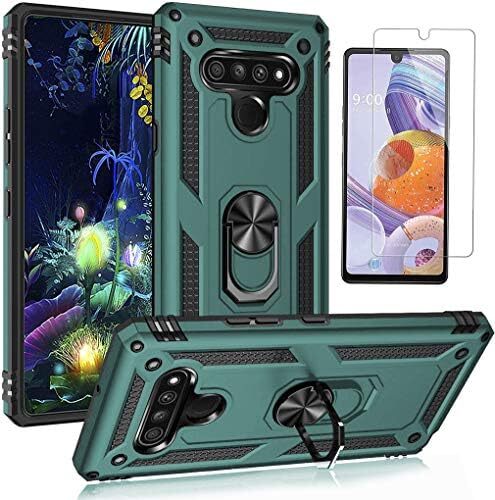 Compatible with LG Stylo 6 Case,with HD Screen Protector,Military Grade Protecti