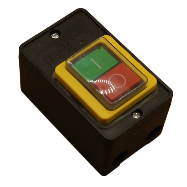 Waterproof Drill Press Bench Meat Grinder Push Button Start Switch On