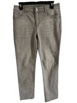 SO LIFTING BY CHICOS REGULAR (S-4) GRAY STRETCH