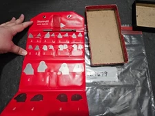 LS STARRETT #S167CH RADIUS GAGE SET WITH HOLDER & BOX (TL1679)