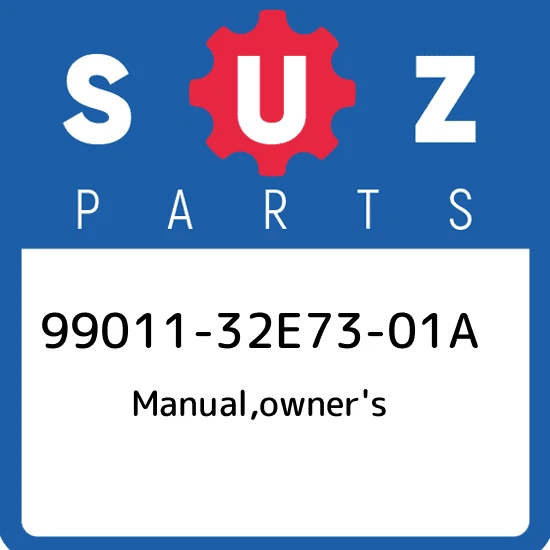 MANUAL, OWNER'S (ENGLISH)