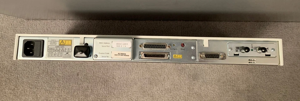 3Com 3C16671A 24-Port Hub 10 SuperStack 2 with 3C16630A Module - Image 4 of 4