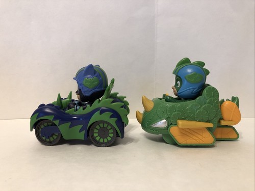 Pj Masks Dino Trouble Vehicles (lot Of 4) - Picture 6 of 6