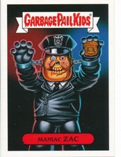 9B MANIAC ZAC 2019 GPK Revenge Oh, Horror-ible CULT BLACK LIGHT MANIAC COP