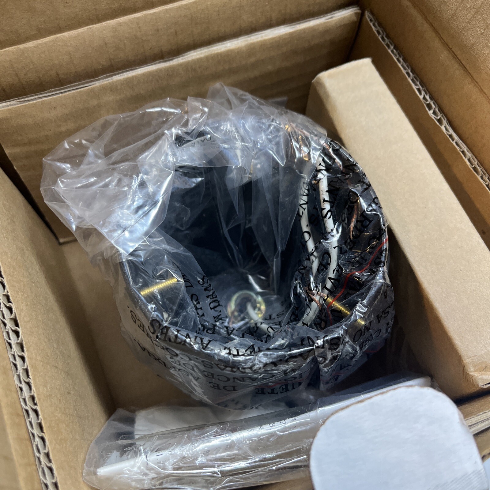 NIB Hampton Bay Outdoor Post Light Black with Beveled Glass & 3" Pier Base eBay