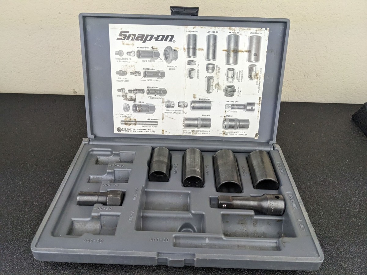 Blue Point LSR1000A 13 Pc. Wheel Lock Removal Set for sale online