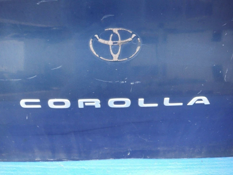 98 99 01 02 1998 1999 2001 2002 TOYOTA COROLLA TRUNK LID TAIL LIFT GATE TAILGATE Foto 2 de 4