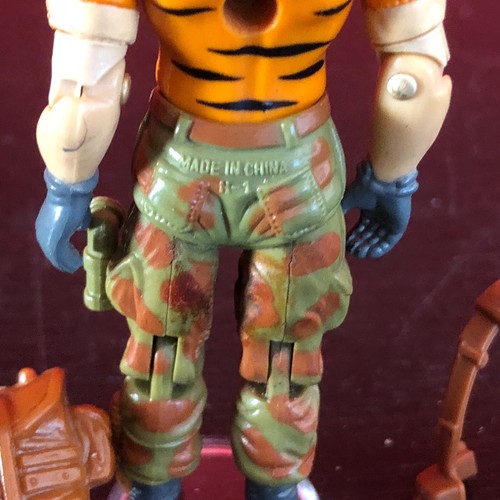 Vintage Hasbro 1987 GI joe Figure OUTBACK Tiger Force Euro Exclusive Complete - Bild 8 von 16