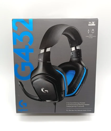 Logitech G432 Kopfbügelhörer Gaming Headset kabelgebunden -  BESCHREIBUNG LESEN!