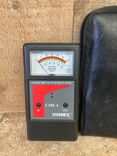 Tramex CME4 Concrete Encounter 9V Moisture Meter