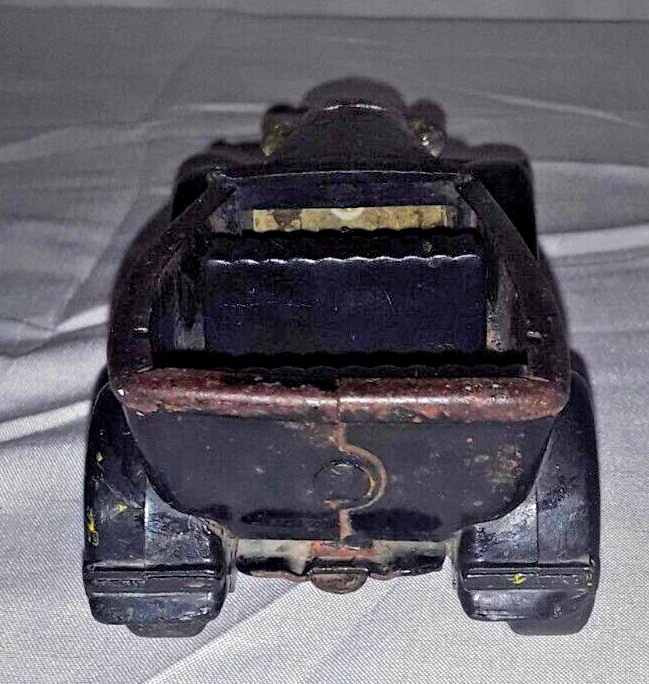 Ford Roadster 1930 Tiny Tonka Hecho en EE. UU. Negro Rat-a-tat-tat 1930 Foto 4 de 4