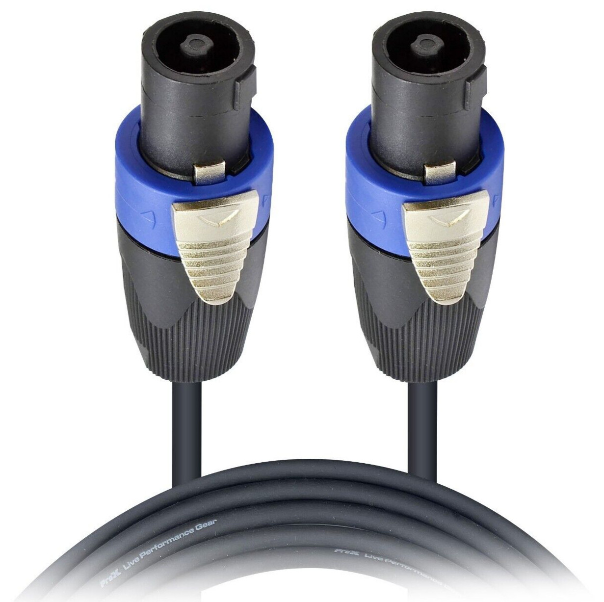 ProX XC-SS05, 5 футов Высокопроизводительный акустический кабель Speaker Twist 12AWG
