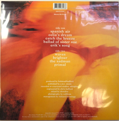 Slowdive Just For A Day LP Album vinyl record 2011 reissue 180gram remastered - Picture 2 of 13