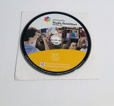 Pinnacle Studio Quickstart Version 10.5.2 CD w /Serial Number