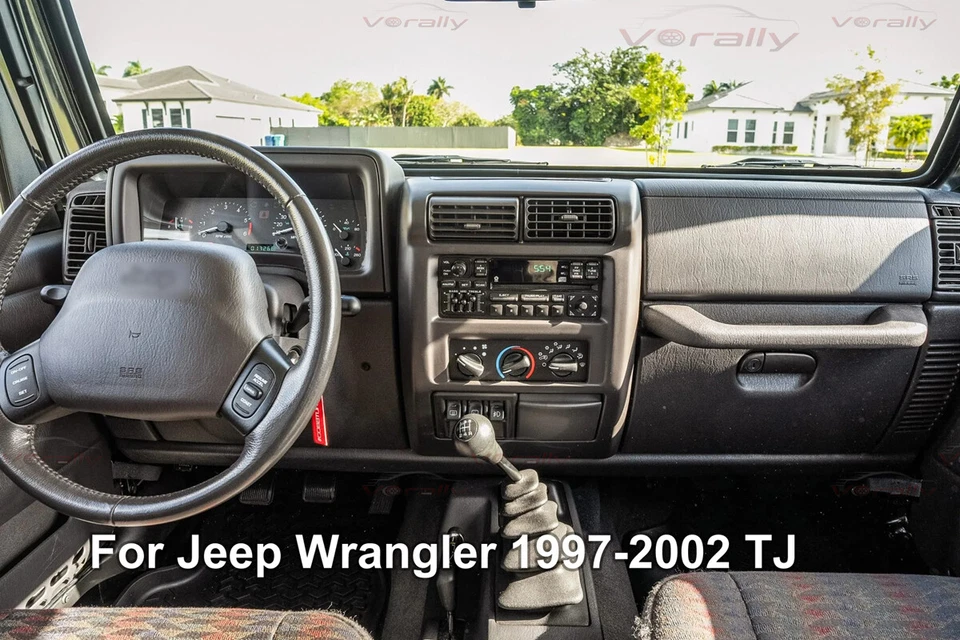 For 1997-2002 Jeep TJ Wrangler 9" Android 13 Carplay Car Stereo Radio GPS Nav Bt - Imagem 2 de 4