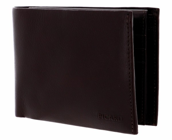 Picard Apache Trifold GeldböRse Kastanie Braun Neu-image