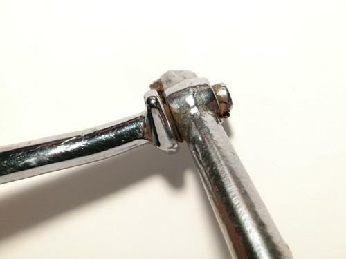 Triumph, AJS, BSA, Matchless English Folding Chrome Starting Pedal - Picture 6 of 10
