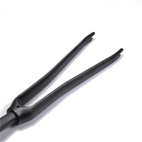 Carbon Road Bike Thru Axle Fork Road Cycling Front Fork Fiber Rigid Bicycle Fork - Picture 9 of 16
