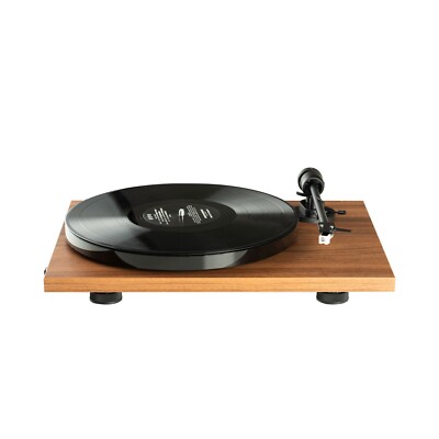 Pro-Ject E1 BT Plug & Play Bluetooth Record Player Turntable Satin Walnut