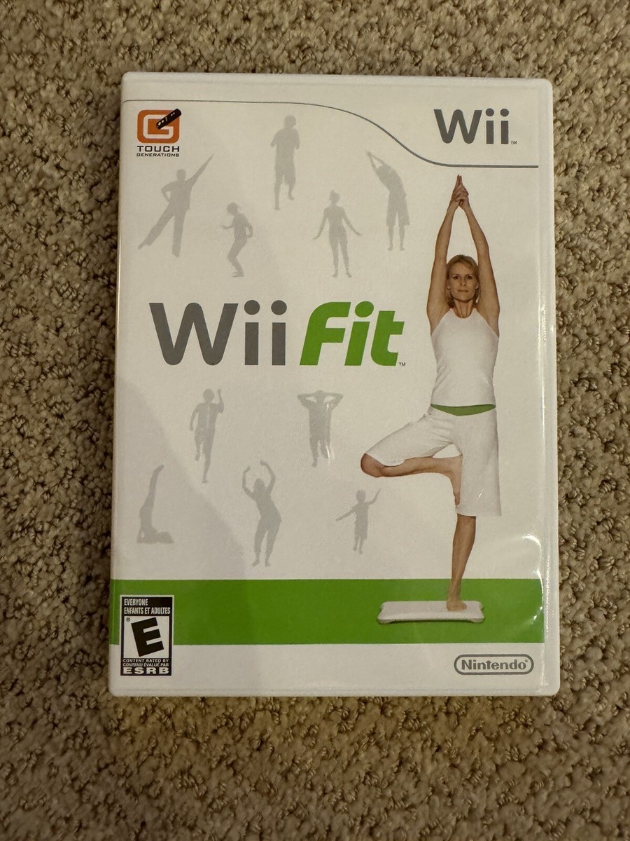 Wii Fit (Nintendo Wii) - Fitness Game - Complete w/ Manual
