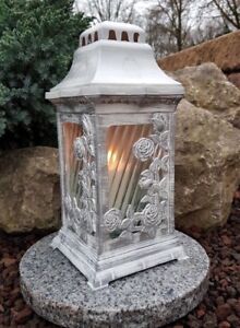 Granit socle sépulture Lampe Lampe Pour Tombe sépulture Lanterne Sépulture