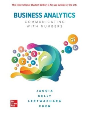 ISE Business Analytics (ISE HED IRWIN STATISTICS) By Sanjiv Jagg
