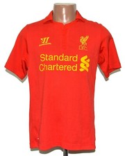 LIVERPOOL 2012/2013 HOME FOOTBALL SHIRT WARRIOR SIZE S ADULT