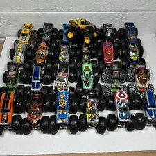 Lot of 25 Monster Jam Hot Wheels Monster Trucks 1:64 Grave Digger Zombie
