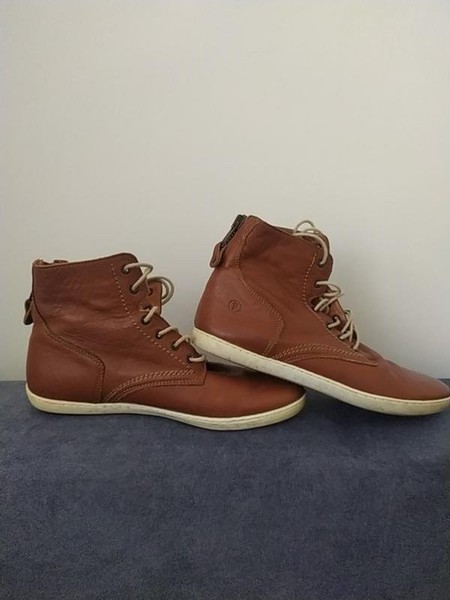 Men Blackstone Boots Brown Leather 40