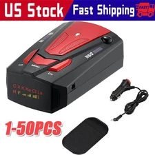 360 Degree Car 16 Band V7 GPS Speed Safety Radar Detector Voice Alert Laser Lot