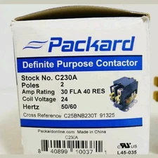 Packard C230A Magnetic Contactor