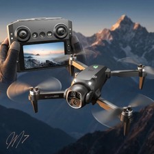 4.3-inch screen remote-controlled drone,HD camera,brushless FPV,2 batteries